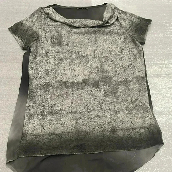 [M]Sandwich  Gray SS Scoop Neck Tunic-NWOT - Picture 4 of 7